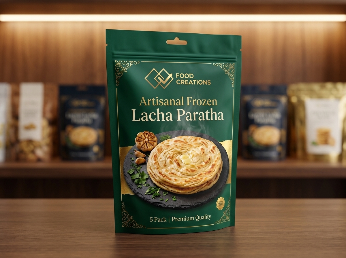 Luxury Lacha Paratha Packaging